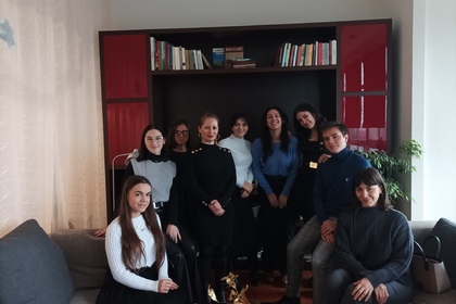 Проведена среща с български студенти в Милано
